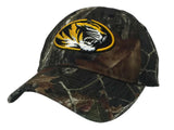 Missouri Tigers Mossy Oak Camouflage Adjustable Strap Slouch Relax Hat Cap - Sporting Up