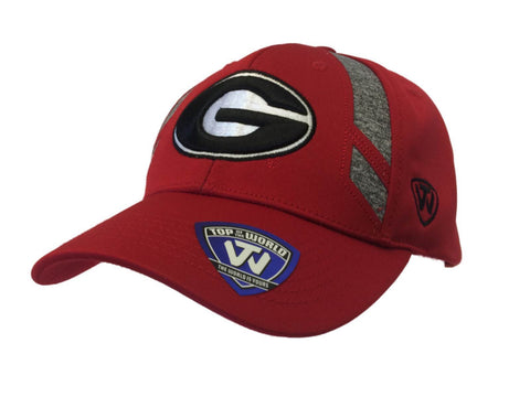 Shop Georgia Bulldogs TOW Red Transition Style Structured Adjustable Strap Hat Cap - Sporting Up