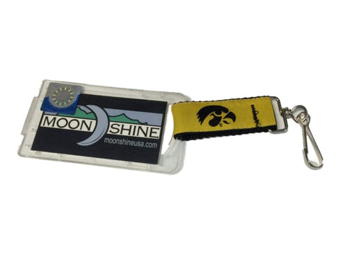 Iowa Hawkeyes Moonshine USA Lanyard-Gepäckanhänger-Sonnenbrillenband-Set – sportlich