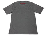 Louisville Cardinals Colosseum Gray Performance Short Sleeve Crew T-Shirt (L) - Sporting Up
