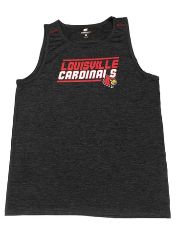 Shop Louisville Cardinals Colosseum Charcoal Gray Performance Sleeveless Tank Top (L) - Sporting Up