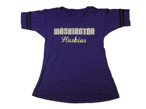 Shop Washington Huskies Colosseum WOMEN'S Purple Cotton Short Sleeve T-Shirt (M) - Sporting Up