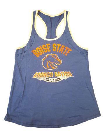 Shop Boise State Broncos Colosseum WOMEN'S Blue Broncos Nation 1932 Tank Top (M) - Sporting Up