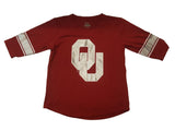 Oklahoma Sooners GG WOMENS Loose Fit 1/2 Sleeve Boyfriend Style T-Shirt (M) - Sporting Up