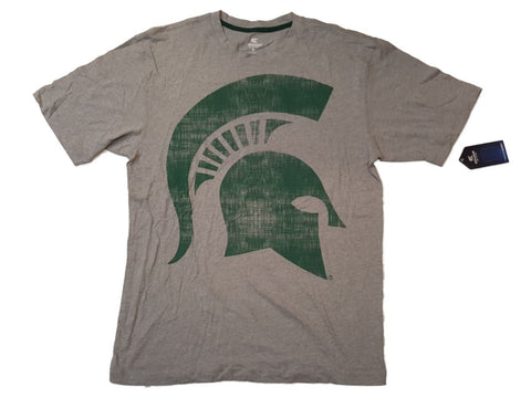 Shop Michigan State Spartans Colosseum Heather Gray Short Sleeve Crew T-Shirt (L) - Sporting Up