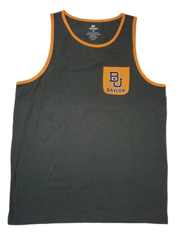 Shop Baylor Bears Colosseum Green with Yellow Pocket Sleeveless Tank Top (L) - Sporting Up