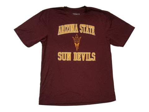 Shop Arizona State Sun Devils Colosseum Maroon Performance Short Sleeve T-Shirt (L) - Sporting Up