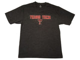 Texas Tech Red Raiders Colosseum Charcoal Gray Performance SS Crew T-Shirt (L) - Sporting Up