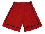 Louisville Cardinals Colosseum rot-schwarze sportliche Mesh-Shorts mit Kordelzug (L) – sportlich