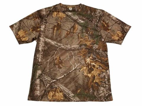 Shop Realtree Camouflage Colosseum Woodlands Camouflage SS Performance T-Shirt (L) - Sporting Up