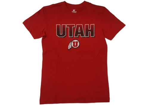Utah Utes Colosseum YOUTH T-shirt rouge à manches courtes pour garçon 12-14 (M) - Sporting Up