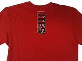 Utah Utes Colosseum YOUTH Boy's Red Short Sleeve Crew T-Shirt 12-14 (M) - Sporting Up