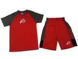 Utah Utes Colosseum YOUTH Boy's Red T-Shirt & Athletic Shorts Set 12-14 (M) - Sporting Up