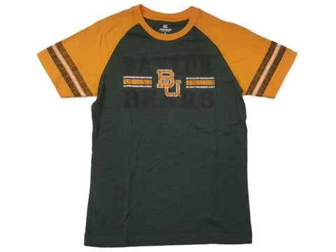 Shop Baylor Bears Colosseum YOUTH Boy's Green & Yellow Short Sleeve T-Shirt 12-14 (M) - Sporting Up