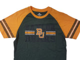 Baylor Bears Colosseum YOUTH Boy's Green & Yellow Short Sleeve T-Shirt 12-14 (M) - Sporting Up