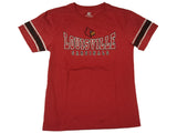 Louisville Cardinals Colosseum YOUTH Pojke Röd kortärmad T-shirt 16-18 (L) - Sporting Up