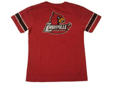 Louisville Cardinals Colosseum YOUTH Boy's Red Short Sleeve T-Shirt 16-18 (L) - Sporting Up
