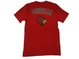 Louisville Cardinals Colosseum YOUTH Boy's Red 2 Button SS T-Shirt 16-18 (L) - Sporting Up