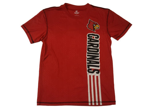 Louisville Cardinals Colosseum YOUTH Rotes Performance-SS-T-Shirt für Jungen 16–18 (L) – Sporting Up