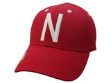 Nebraska Cornhuskers Captivating Headgear Red Structured Adj. Strap Hat Cap - Sporting Up