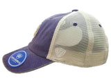 LSU Tigers TOW Purple "Haven" Style Mesh Back Adj. Snapback Slouch Relax Hat Cap - Sporting Up