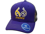 LSU Tigers TOW Purple & Realtree Camo "Trophy" Mesh Structured Snapback Hat Cap - Sporting Up