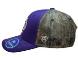LSU Tigers TOW Purple & Realtree Camo "Trophy" Mesh Structured Snapback Hat Cap - Sporting Up