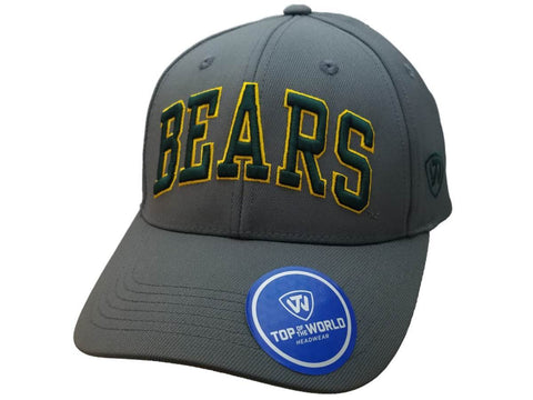 Shop Baylor Bears TOW Gray Green & Yellow Structured Adjustable Snapback Hat Cap - Sporting Up