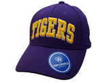 LSU Tigers TOW Purple & Yellow "So Clean" Structured Adjustable Strap Hat Cap - Sporting Up