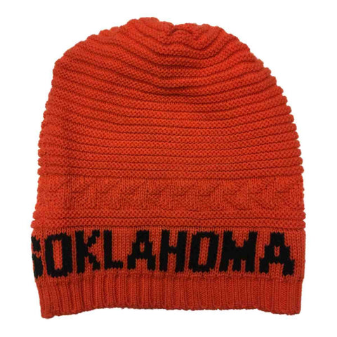 Shop Oklahoma State Cowboys TOW Orange Acrylic Knit Slouch Style Beanie Hat Cap - Sporting Up