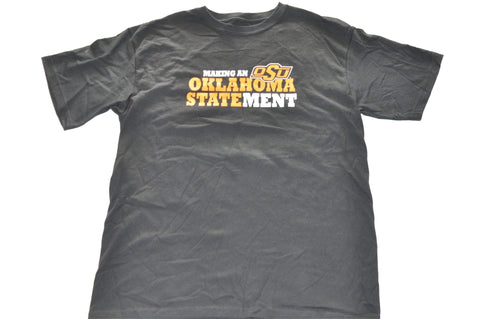 Shoppen Sie die Oklahoma State Cowboys-Ausrüstung für den Sport. Machen Sie ein Statement in schwarzem T-Shirt (L) – Sporting Up