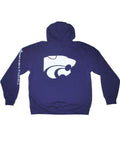 Kansas State Wildcats Gear for Sports Purple Hooded Pocketed LS Sweatshirt (L) - Sporting Up