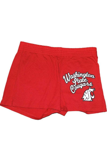Shop Washington State Cougars Champion Sports Women Red White Logo Shorts (M) - Sporting Up