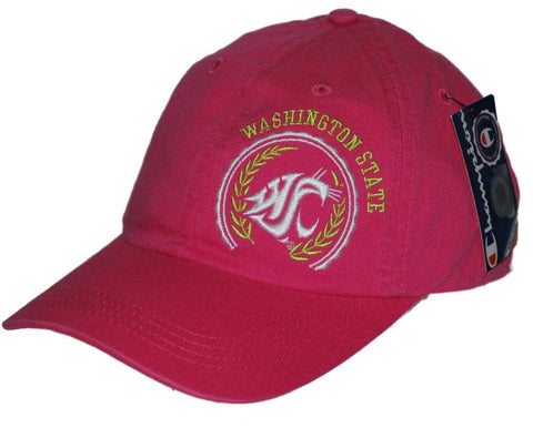 Washington State Cougars Champion Womens Casquette rose réglable Taille unique – Sporting Up