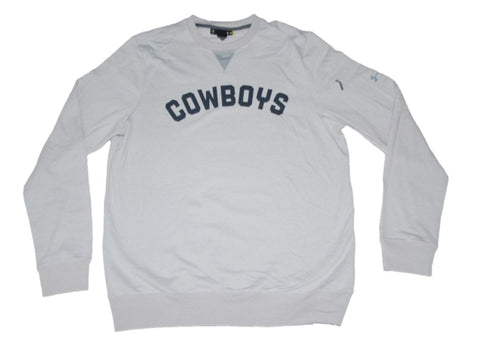Sweat-shirt gris clair sous armure des Cowboys de l'État de l'Oklahoma (l) - faire du sport