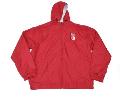 Shop Indiana Hoosiers Gear for Sports Red Long Sleeve Hooded Jacket with Pockets (M) - Sporting Up