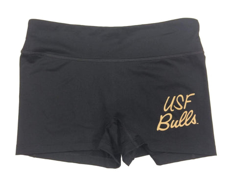 Shop South Florida Bulls Under Armour Fitted WOMENS Black Heatgear Spandex Shorts (M) - Sporting Up