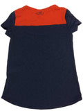 Auburn Tigers Under Armour Heatgear GIRLS Navy & Orange SS T-Shirt (M) - Sporting Up