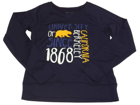 Boutique Cal Bears Under Armour AllseasonGear Womens Navy LS Pull-over Sweatshirt (M) - Sporting Up