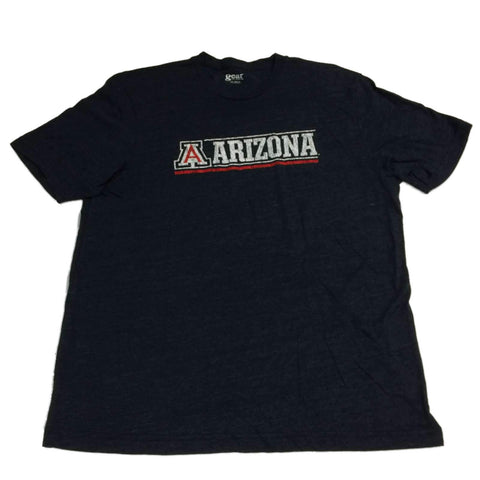Achetez Arizona Wildcats Gear for Sports T-shirt à col rond bleu marine avec logo grunge (L) - Sporting Up