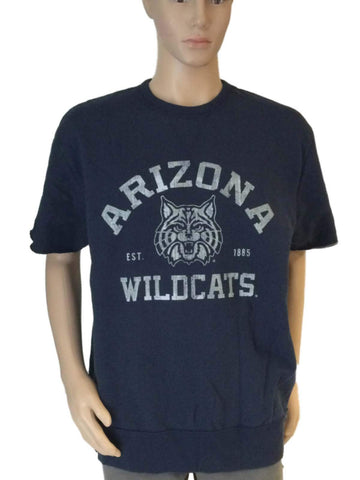 Shop Arizona Wildcats Champion Navy Short Sleeve Crew Neck Pullover Sweatshirt (L) - Sporting Up