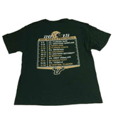 South Florida Bulls Champion Dark Green 2015 Football Schedule SS T-Shirt (L) - Sporting Up