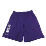 Washington Huskies Under Armour Heatgear Purple Drawstring Athletic Shorts (L) - Sporting Up
