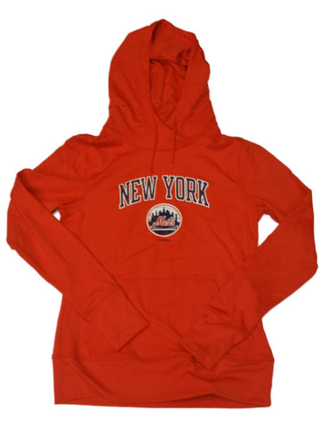 New York Mets Under Armour Coldgear Damen Orange Pullover Hoodie Sweatshirt (M) – sportlich up