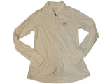 Brown Bears Under Armour Studio Coldgear WOMENS Off-White LS Full Zip Jacket (M) - Sporting Up