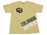 T-shirt col rond à manches courtes jaune or champion des Buffaloes du Colorado (l) - sporting up