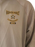 Vanderbilt Commodores Champion Powertrain Grey LS 1/4 Zip Pull Jacket (L) - Sporting Up