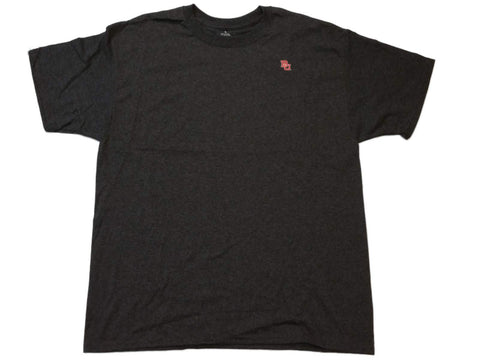 Camiseta de manga corta con cuello redondo, color gris carbón, campeón de los osos de Baylor (l) - sporting up