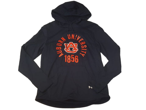 Shop Auburn Tigers Under Armour Coldgear WOMENS Navy Pullover Hoodie Sweatshirt (S) - Sporting Up