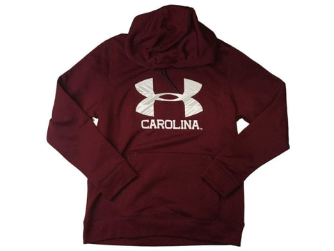 Shop South Carolina Gamecocks Under Armour Garnet Storm1 Loose Hoodie Sweatshirt (L) - Sporting Up